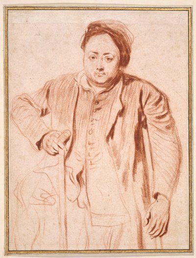 Porträt von Antoine de la Roque von Jean Antoine Watteau
